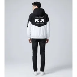 azyhub Men Printed Casual Jacket image 3