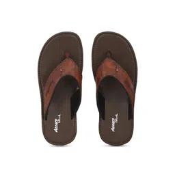 Azzaro Black Men Brown Thong Flip-Flops-picture-24