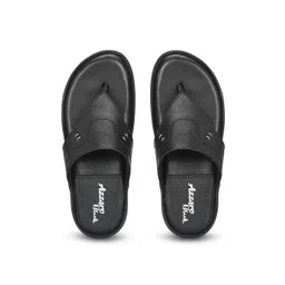 Azzaro Black Men Textured Thong Flip-Flops-picture-37