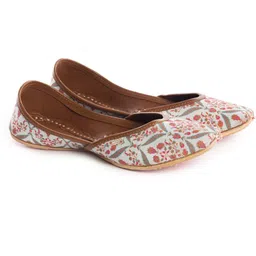 azzra Women's Leather Juttis Bite and Pinch Free Jutis for Women Casuals For Women-picture-35