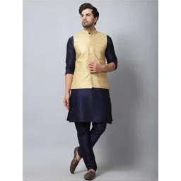 B BEN Men Blue Kurta Sets-picture-17