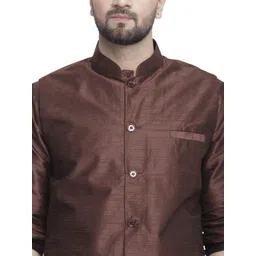 B BEN Men Brown Kurta Sets image 3