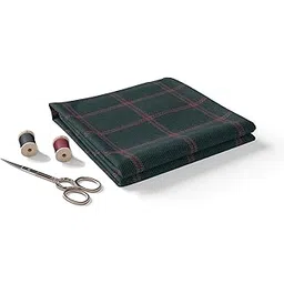 b bigreams - your comfort is our mission BIGREAMS Men's Checkered Blazer Unstitched Fabric Perfect for Coat Pant & 3-Piece Suits, Free Size Polyviscose Material, 450 Grams Weight-picture-33