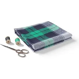 b bigreams - your comfort is our mission BIGREAMS Premium 100% Cotton Checkered Unstitched Shirt Fabric For Men's - 0% Color Fade, Summer Shirt Piece, Breathable Fabric, 150 CM WIDE-picture-29