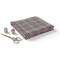 b bigreams - your comfort is our mission BIGREAMS Unstitched 70% Wool Three Piece Suit Fabric For Men's - Coat, Pants, Vest, Wrinkle Free Material for Nehru Jacket, Free Size, 0% color fade | 58" WIDE-picture-56