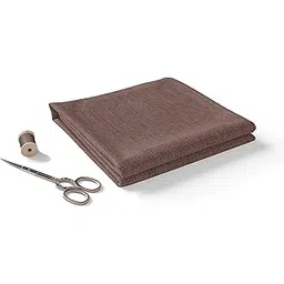 b bigreams - your comfort is our mission BIGREAMS Unstitched Brown Cotton Stretchable Denim Fabric – 12 OZ | 58" Wide | Heavyweight Jeans Fabric for Pants, Chinos, Cargos, DIY Sewing Projects – By the Meter-picture-54