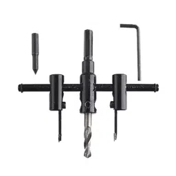 B K JAGAN & CO Adjustable Circle Cutter Drill Bit Kit, 30-120 mm (Black)-image-38