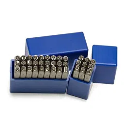 B K Jagan &a; Co 10mm Steel Die Alphabet &a; Numerical Metal Stamping Kit-picture-30