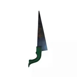 B K Jagan &a; Co Carbon Steel Mini Wooden Cutting Hacksaw with Plastic Handle-picture-38