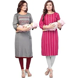 b2f manufacturing & designing kurti Women Cotton Maternity Kurti-picture-41