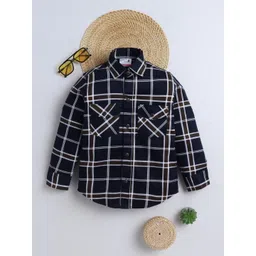 BAATCHEET Boys Checked Casual Shirt-picture-30
