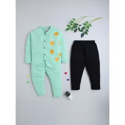 BAATCHEET Boys Parachute Printed T-Shirt With 2 Pants-picture-33