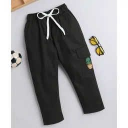 BAATCHEET Cotton Cactus Embroidered Pant - Mehendi Green-picture-12