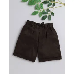BAATCHEET Kids Regular Fit Solid Shorts-picture-23