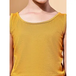 Baawri Girls Cape-Style Top with Golden Accents image 4