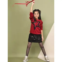 Baawri Girls Embellished Sweatshirt-picture-36