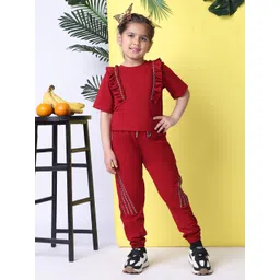 Baawri Girls Top with Trousers-picture-25