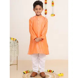 Baba & Baby Boys Regular Kurta with Pyjamas-picture-40