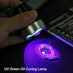 baba tools USB UV Glue Curing Lamp – High-Power Adhesive Heating Purple Light Light Meter image 3