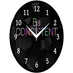 Babawill Multicoloured & Black Printed Contemporary Wall Clock-picture-18