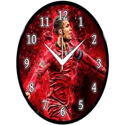 Babawill Multicoloured & Red Printed Contemporary Wall Clock-picture-30