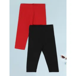 Babies R Us Infant Girls Pack Of 2 Ankle Length Leggings-picture-52