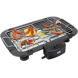 Baboies Electric BBQ Grill for Indoor Outdoor Use 200W (36x11x54, Stainless Steel, Black)-image-16