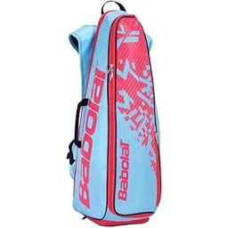 Babolat Badminton Racket Bag, Sky Blue and Pink, Lightweight Sports Equipment Backpack-picture-15