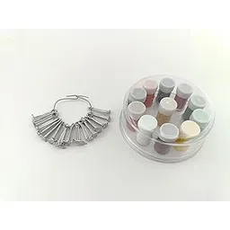 Baby Bindi Mould - Baby Seratta - Pottu Achu - PACK OF 1 WITH 11 COLOR SET Inside-picture-42