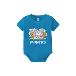 Baby Buzz Kids Printed Round Neck Short Sleeves Pure Cotton Bodysuit-picture-57