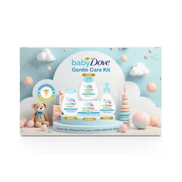 Baby Dove Baby Rich Moisture Combo Kit Pack of 4 - White-picture-40