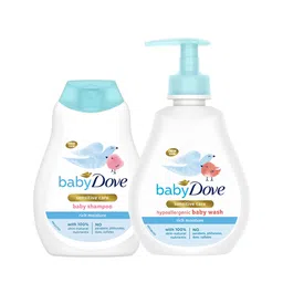 Baby Dove Rich Moisture Shampoo 200 ml & Body Wash 200 ml-picture-32