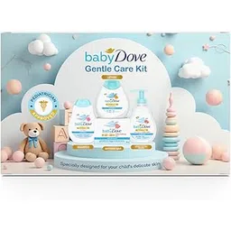 Baby Dove Rich Moisture Baby Care Gift Set – Head to Toe Wash, Hypoallergenic Shampoo, Lotion & Baby Soap Bar | Sensitive Skin Formula | 4 Items-picture-20