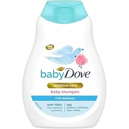 Baby Dove Rich Moisture Baby Shampoo 200 ml, Mild No Tears Shampoo - Hypoallergenic, No Sulphates, No Parabens-picture-19