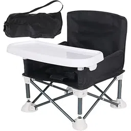 Baby Foldable Chair for Baby boy, Girl | Space Saver Baby Seat Booster High Chair Camping Chair for Kids, Toddler | Beach Chair for Travel, Outdoor, Fishing | Folding Chair Booster Seat with Tray (MULTI COLOR)-picture-12