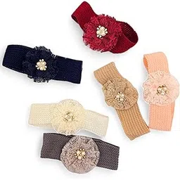 Baby Girl Different color Baby Girls Headbands Hair Accessory (Pack Of 6)-picture-24