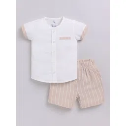 BABY GO Girls Printed T-shirt With Shorts-picture-34