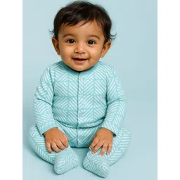 BABY GO Infants Pack Of 2 Printed Cotton Sleepsuits-picture-48