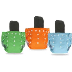 Washable & Reusable Cloth Diaper With 2 Dry Feel Absorbent Soaker Pad (3M - 3Y)-image-6
