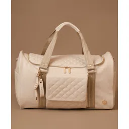 Baby jalebi Mamma Mia Weekender diaper Bag - Ecru-image-49