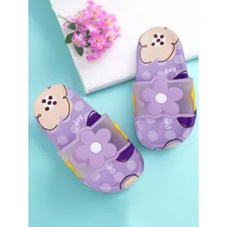 Baby Moo Girls Floral Printed Waterproof Anti-Skid & Lightweight Sliders-picture-52