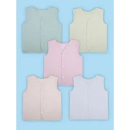 Baby Moo Girls Multicolour Cotton Solid Jhablas-picture-28