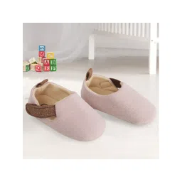 Baby Moo Girls Pink Textured Booties-image-18