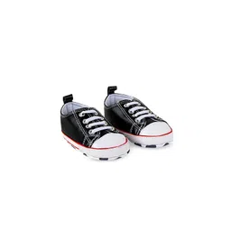 Baby Moo Infant Kids Black & White Colourblocked Classic Sneakers-picture-48