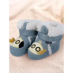 Baby Moo Infants Patterned Pure Wool Anti-Slip Booties-picture-38