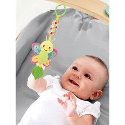 Baby Moo Kids Pink & Green Butterfly Soft Toy-image-13