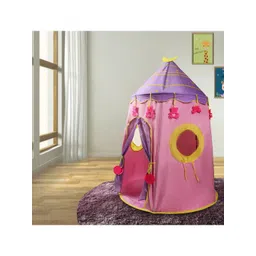 Baby Moo Kids Pink Playtime Foldable Tent House Princess Castle-image-23