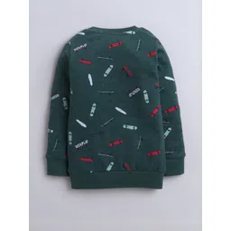Baby Nation Kids Green Printed Sweatshirt-picture-13