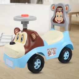 baby tone BEST QUALITY RIDEON CAR, MUSIC & STORAGE, MADE IN INDIA,BEST FOR 1 TO 2.5 YEAR Car Non Battery Operated Ride On-picture-12