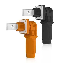 babygroww OLEIO~ Quick Battery Connector Terminal – 125A (Orange + Black) 1500V DC, Heavy Duty Power Connector for Battery, Solar & Industrial Systems ESS Connector (1 Set) image 3